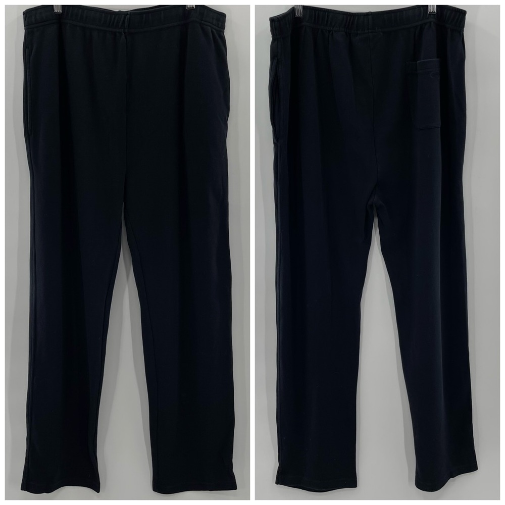 Bobby Jones Black Peruvian Cotton Golf Sweatpants XL